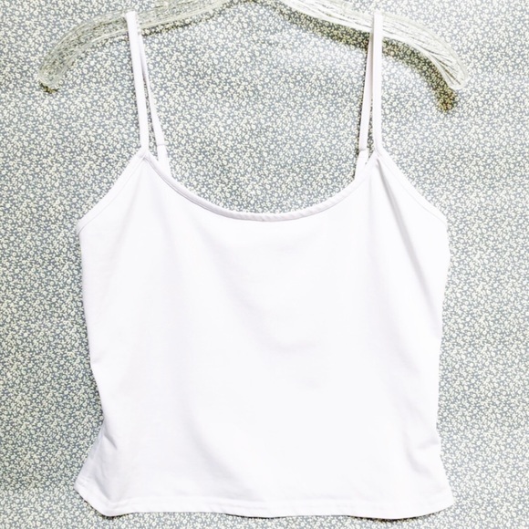 Blushe Impression by Spiegel Stretch White Camisole Size Medium - Picture 5 of 9